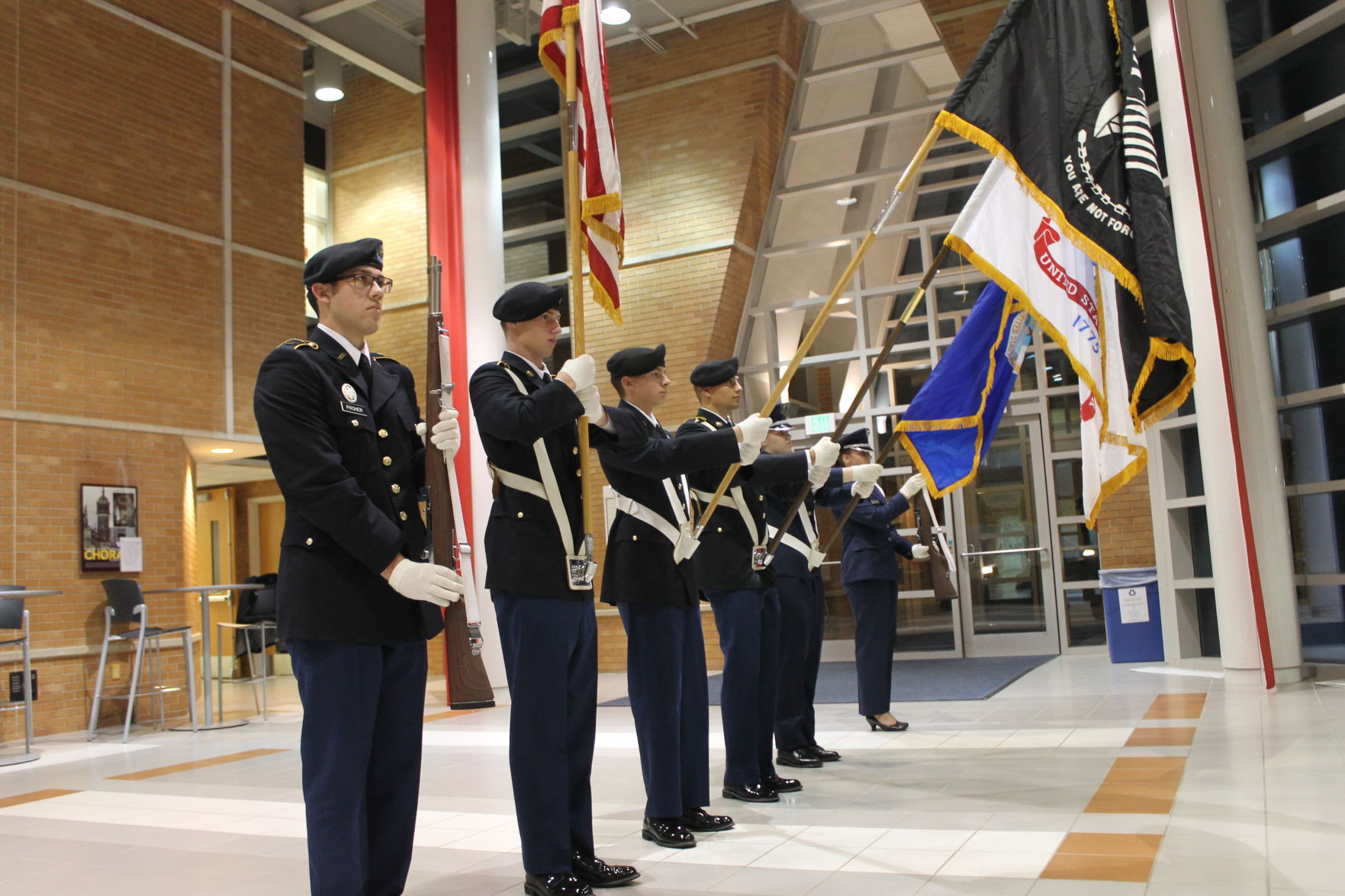Serve others, VU Veterans Day speaker says
